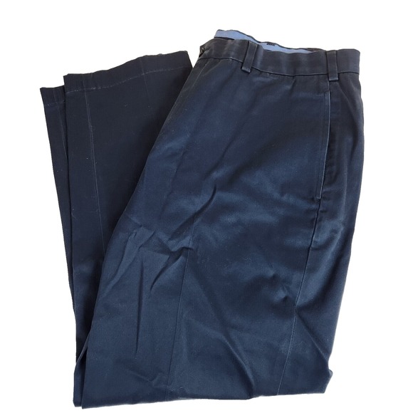 Brooks Brothers Blue Lightweight Advantage Chino Clark Pants Mens 36x30 - Picture 15 of 15